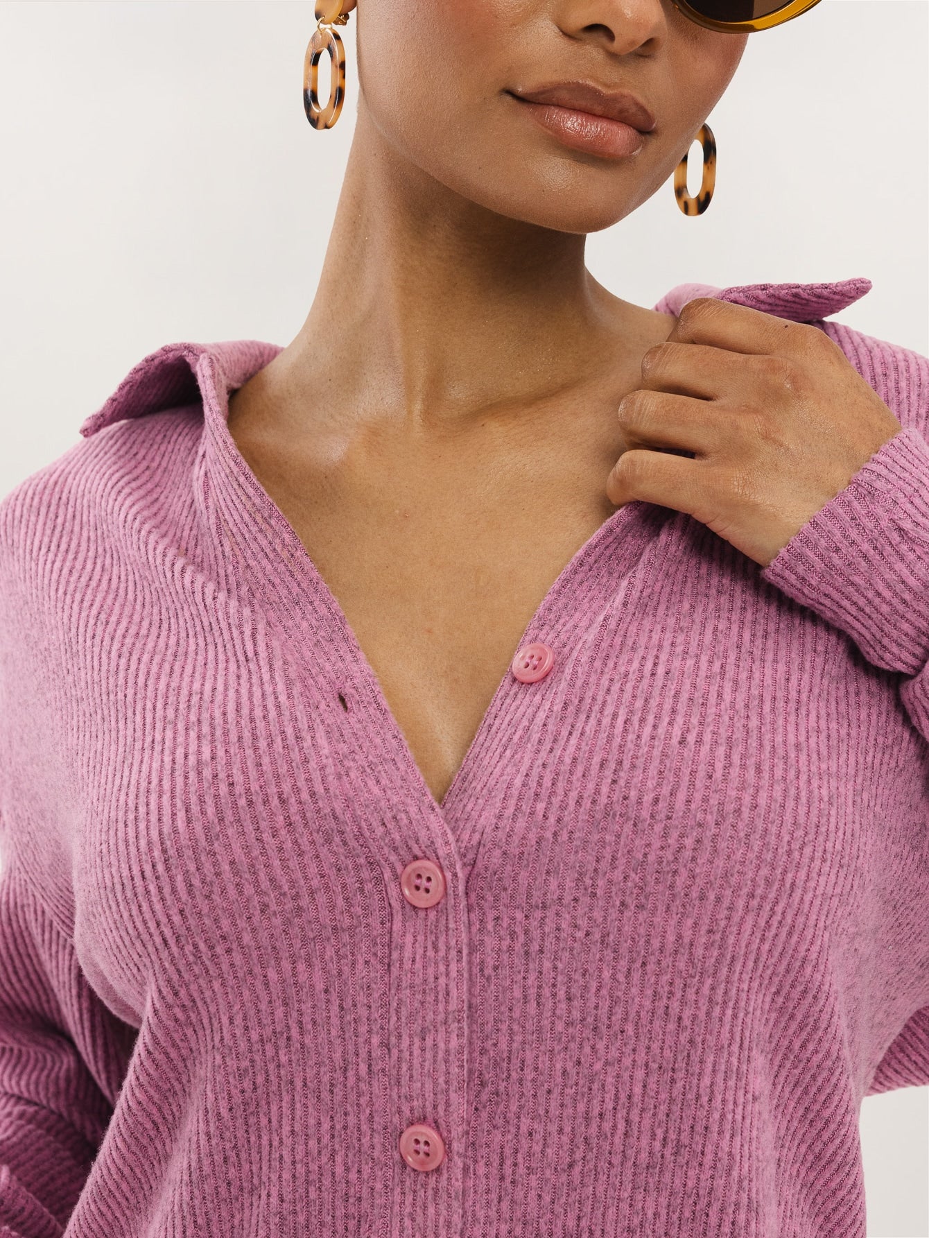 Dalena Playsuit in Dusty Pink - Image 4
