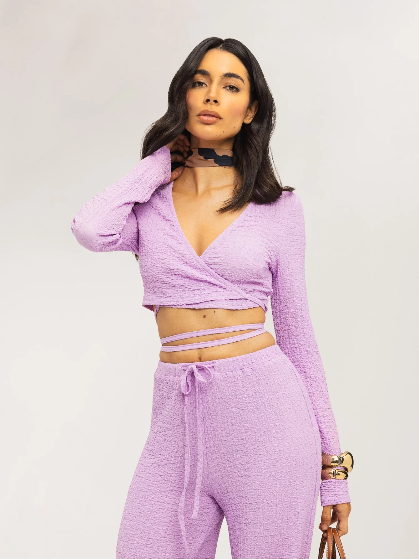 Dalmira Co-Ord in Lilac - Image 4