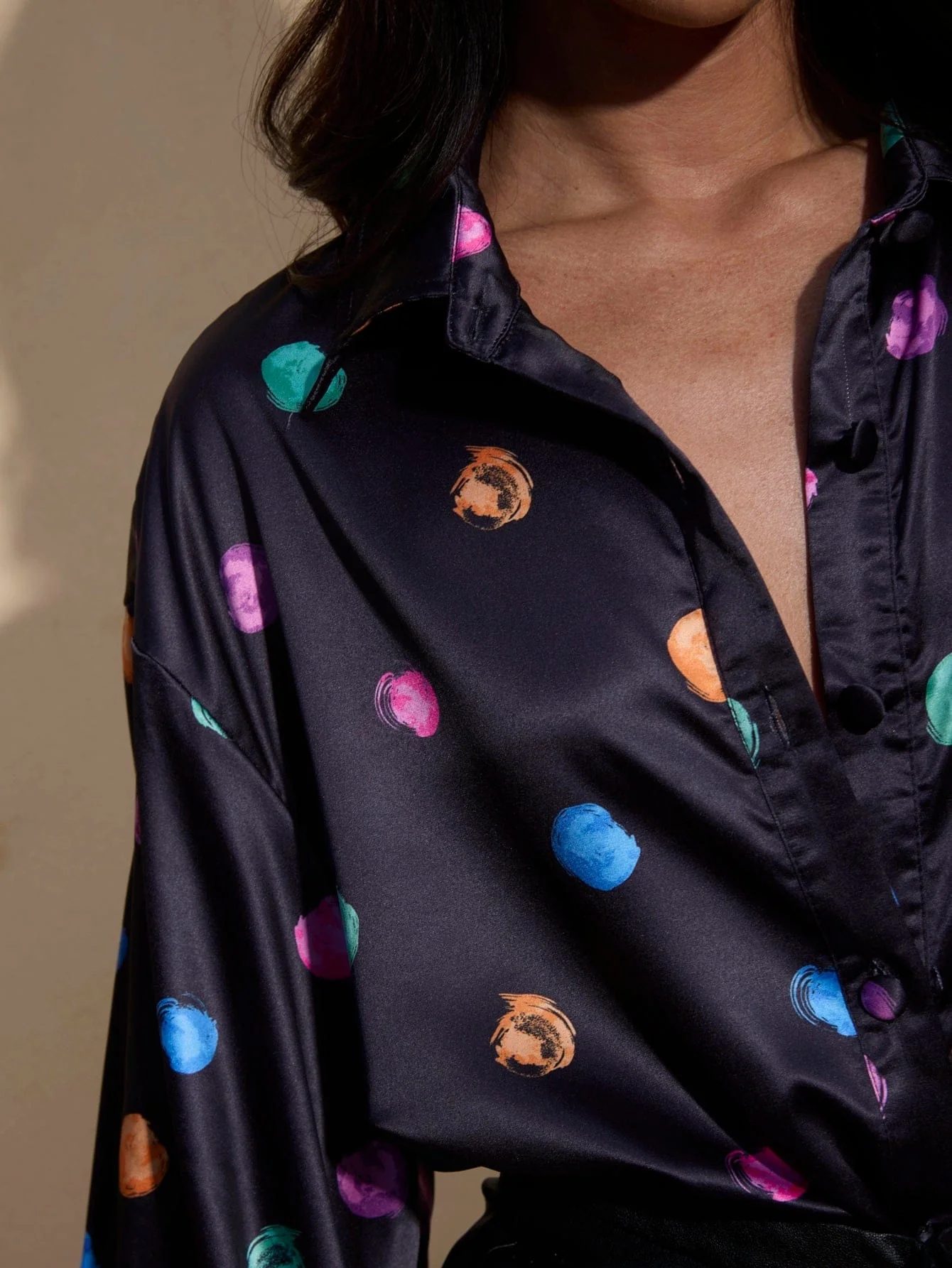 Faelina Top in Vintage Dots - Image 3