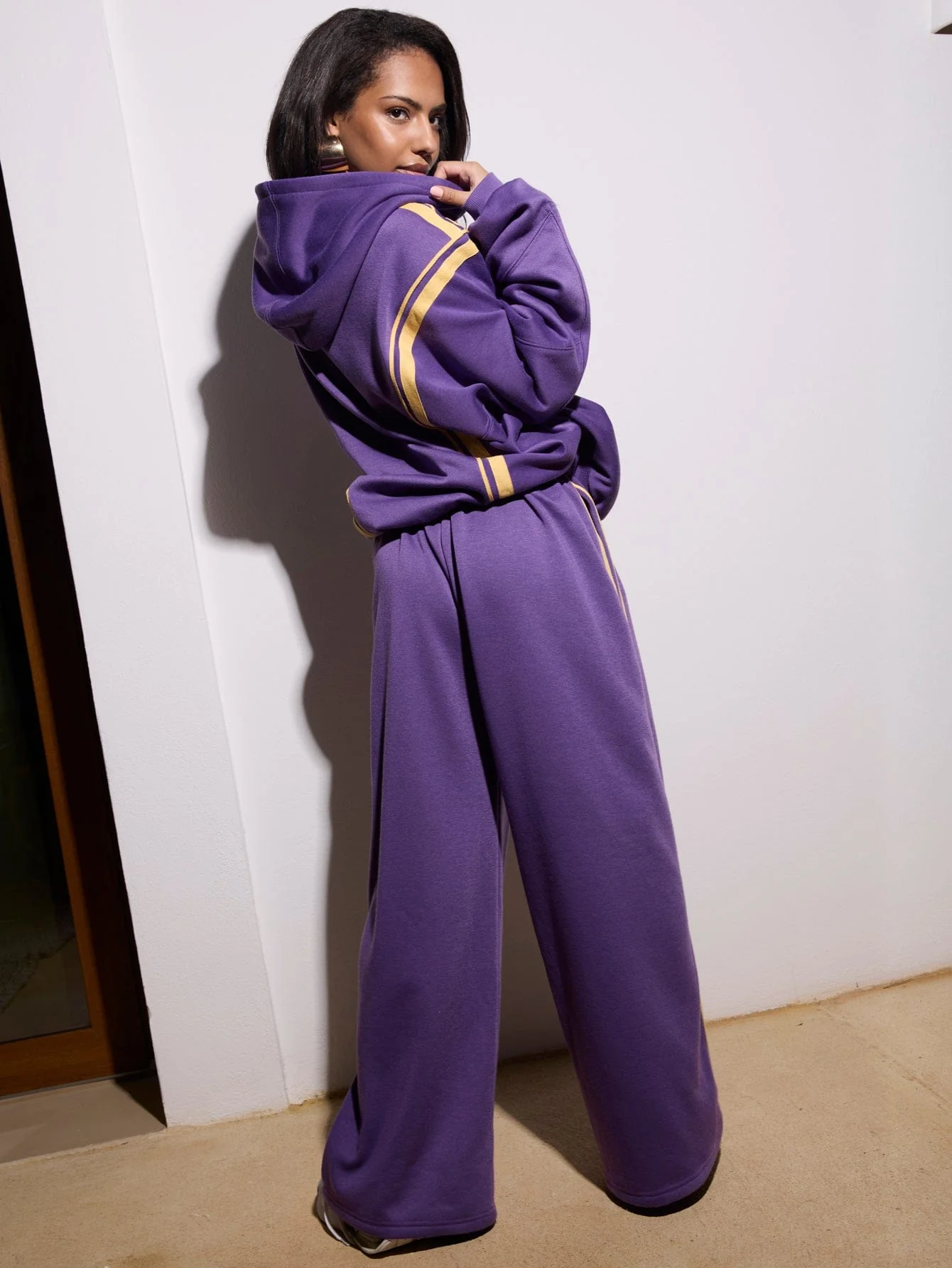 Reva Joggers in Purple - Image 2