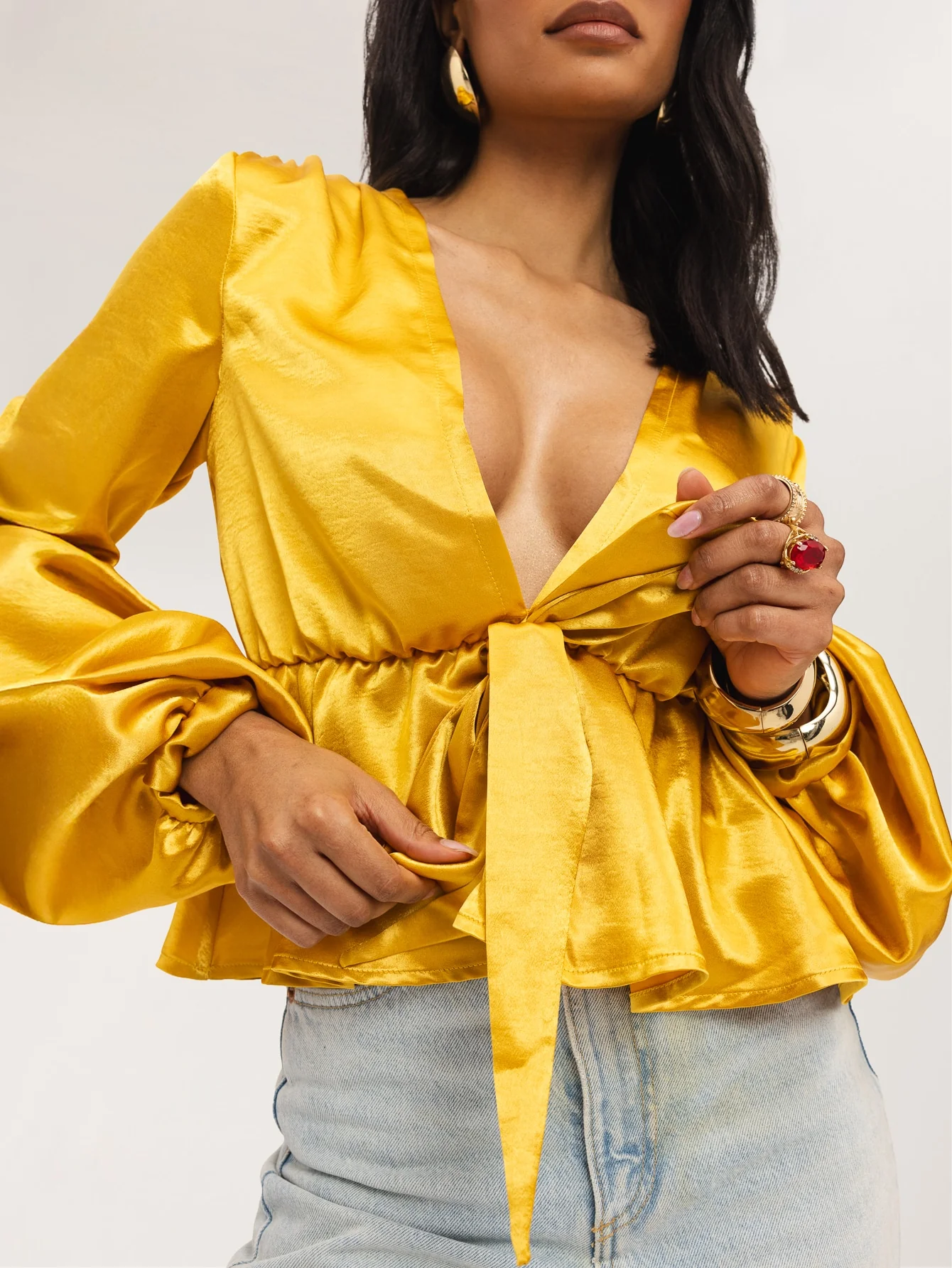 Illyria Top in Golden Sands