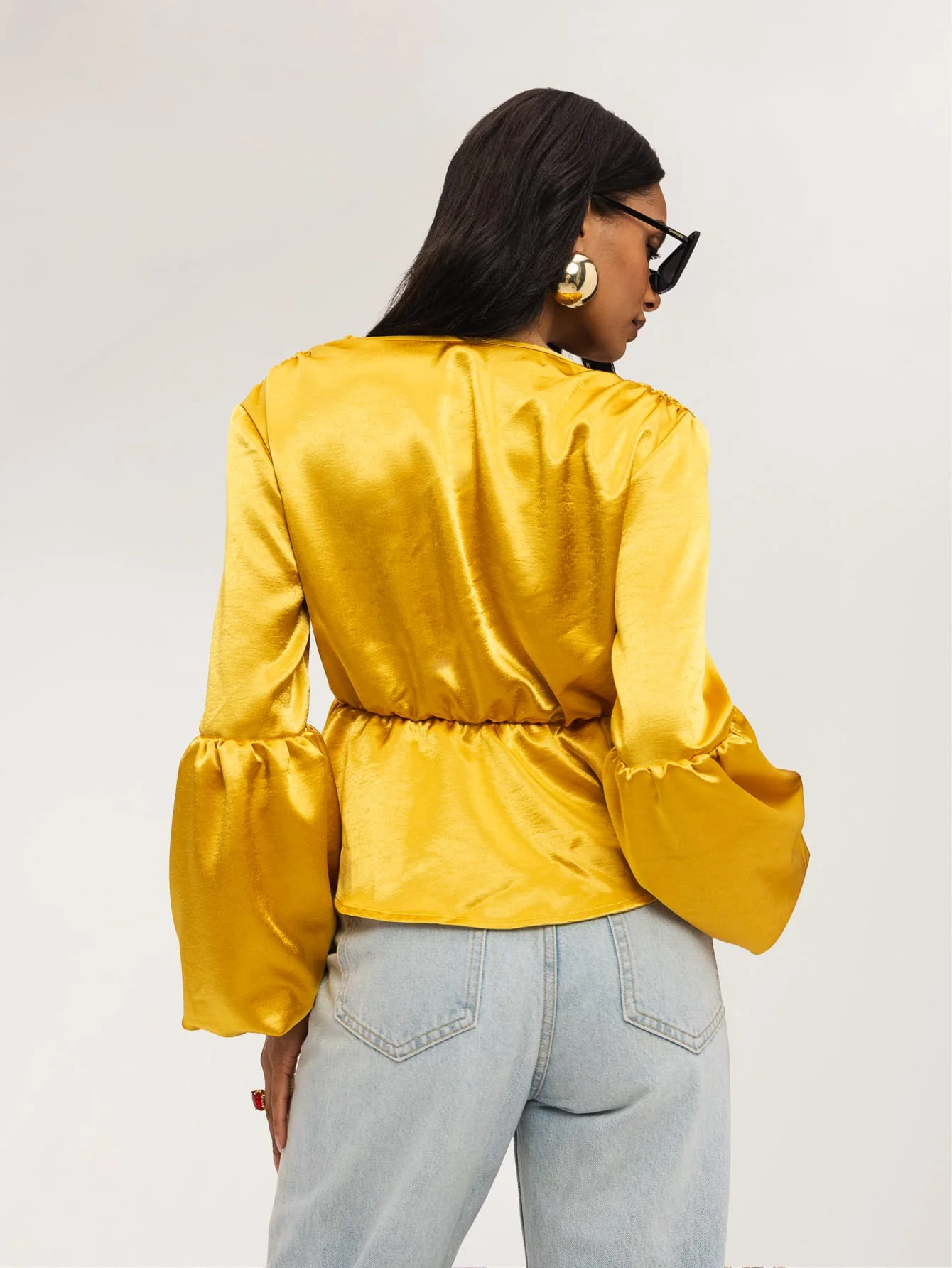 Illyria Top in Golden Sands - Image 2