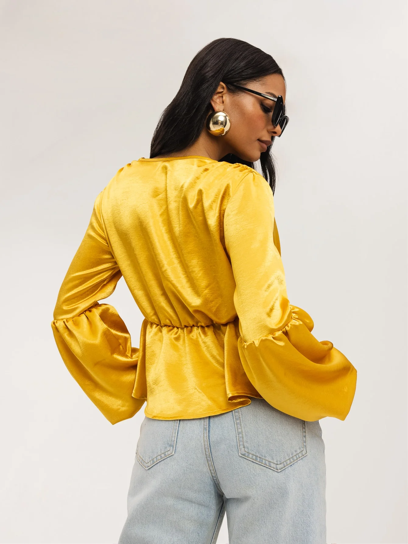 Illyria Top in Golden Sands - Image 4