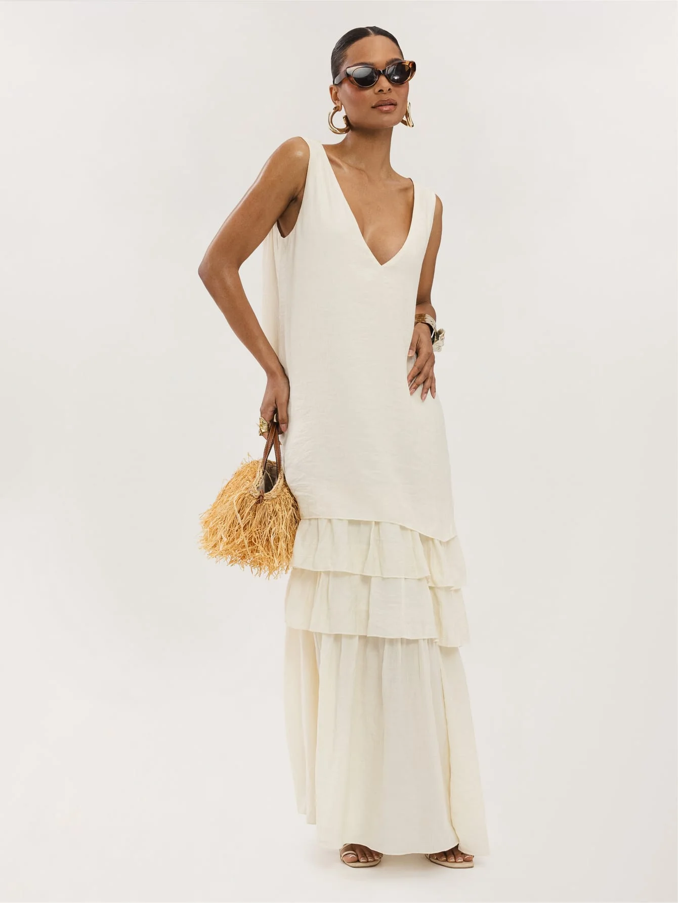Tula Dress in Cream