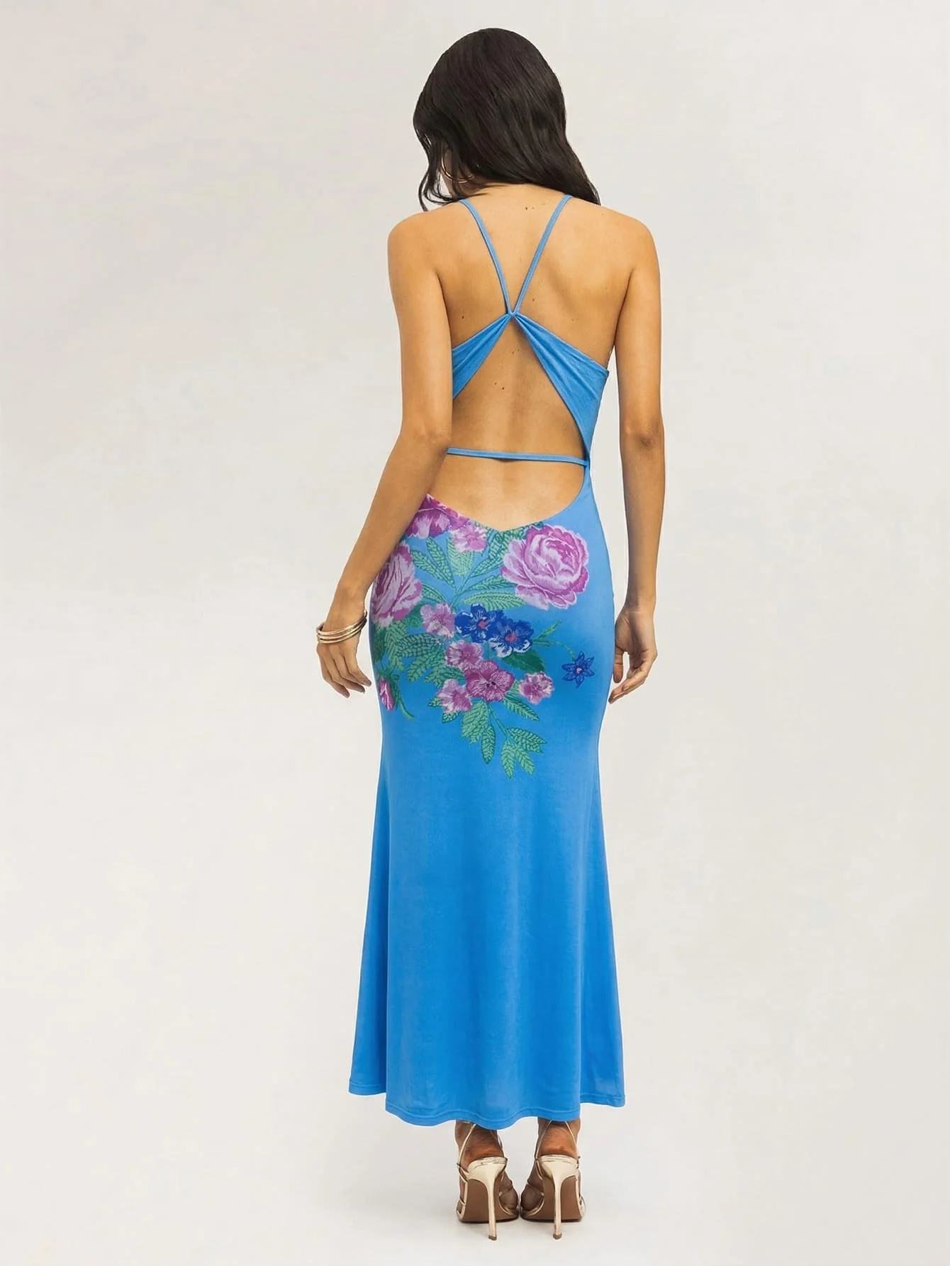 Citrelle Dress in Riviera Floral - Image 2