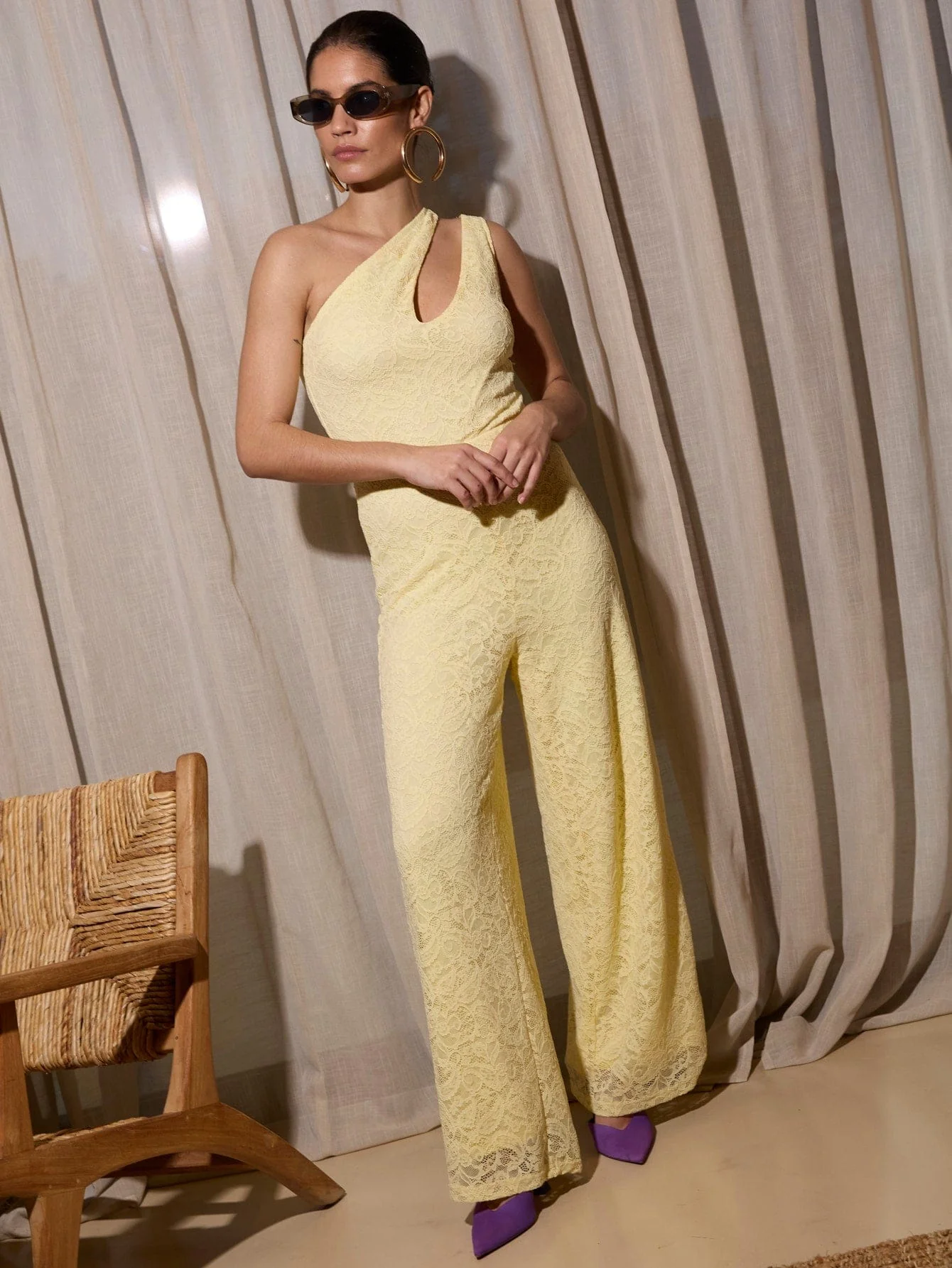 Celaya Jumpsuit in Butter Yellow - Image 3