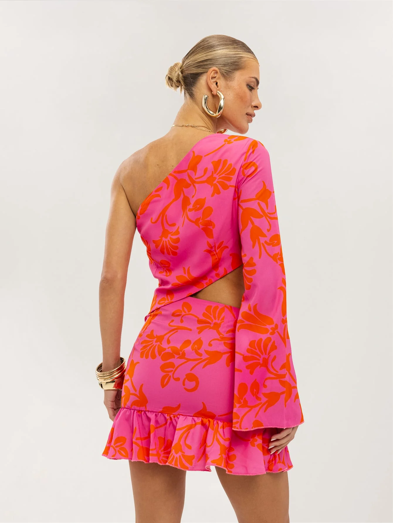 Avila Dress in Sunset Botanical - Image 2