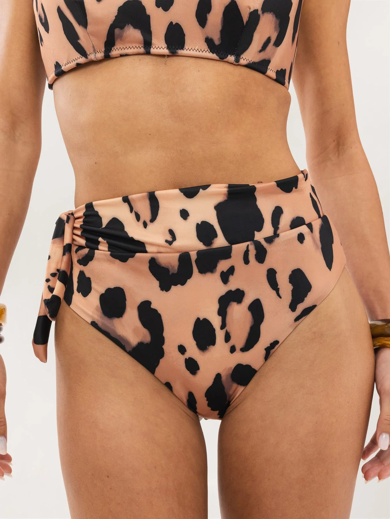 Irenea Bikini Bottoms in Jungle Leopard - Image 2