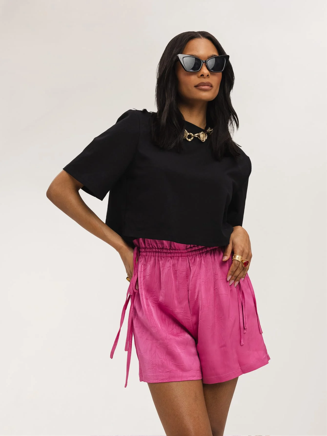 Estrella Shorts in Pink - Image 3