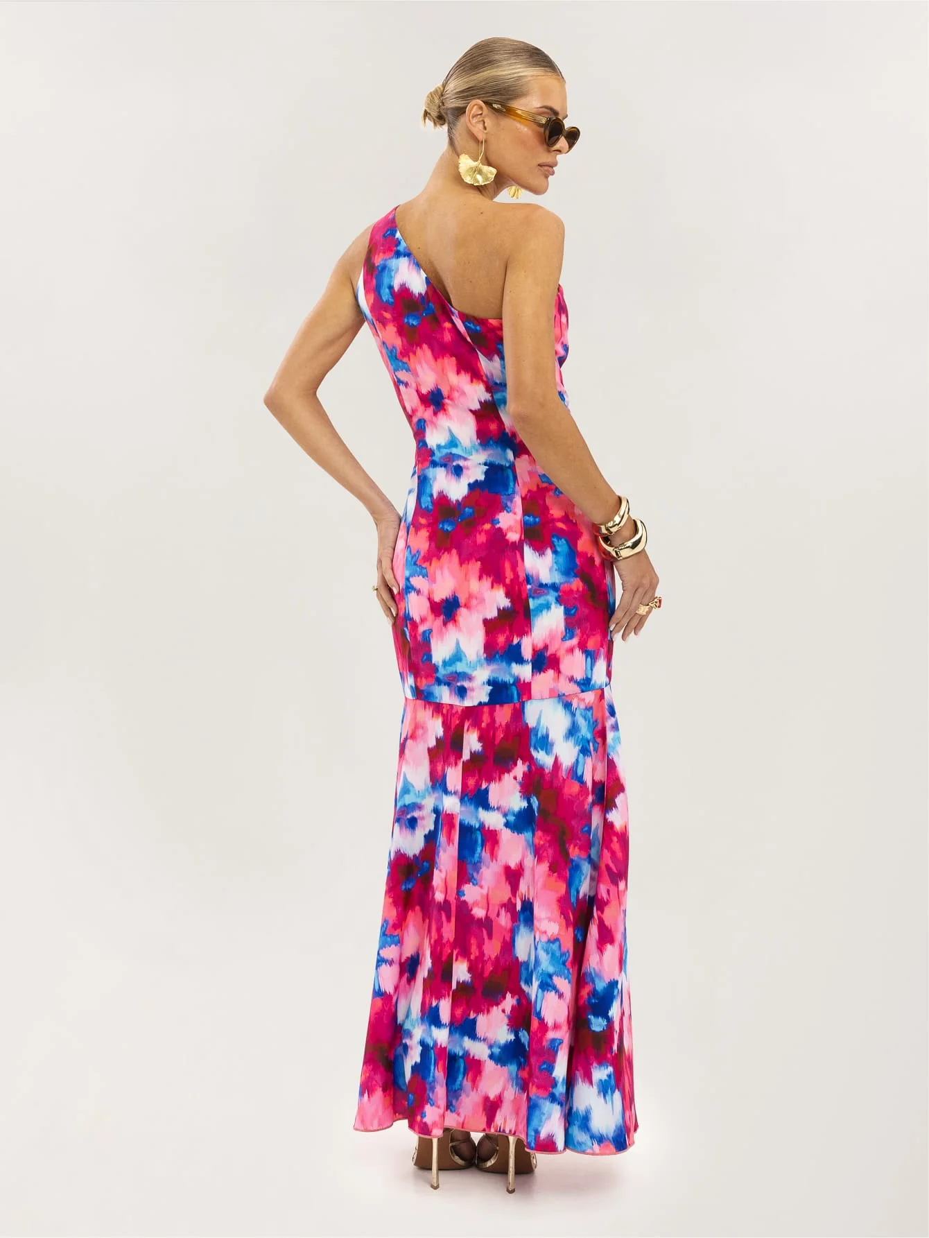 Aria Dress in Watercolour Bloom - Image 2