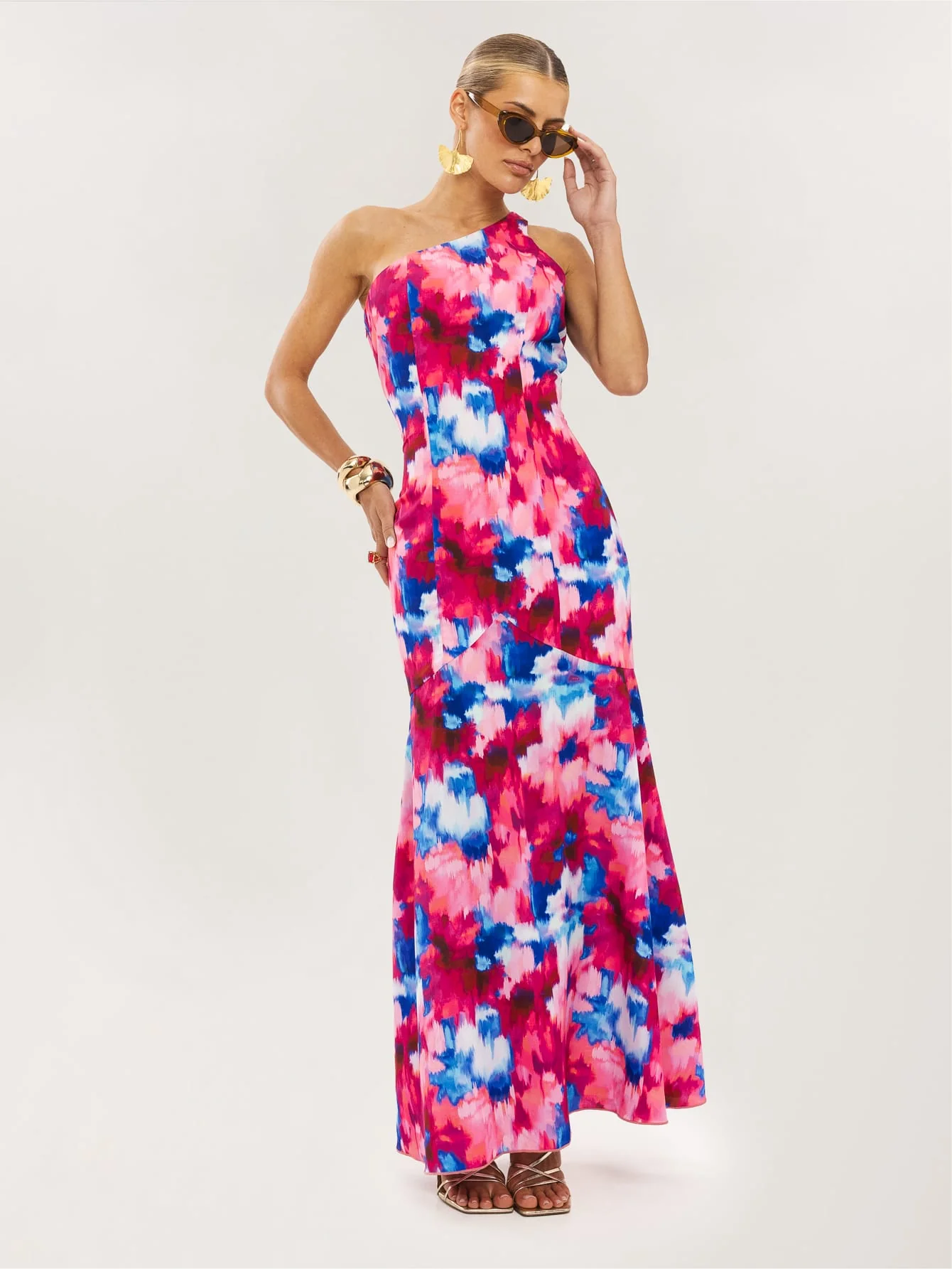 Aria Dress in Watercolour Bloom - Image 3