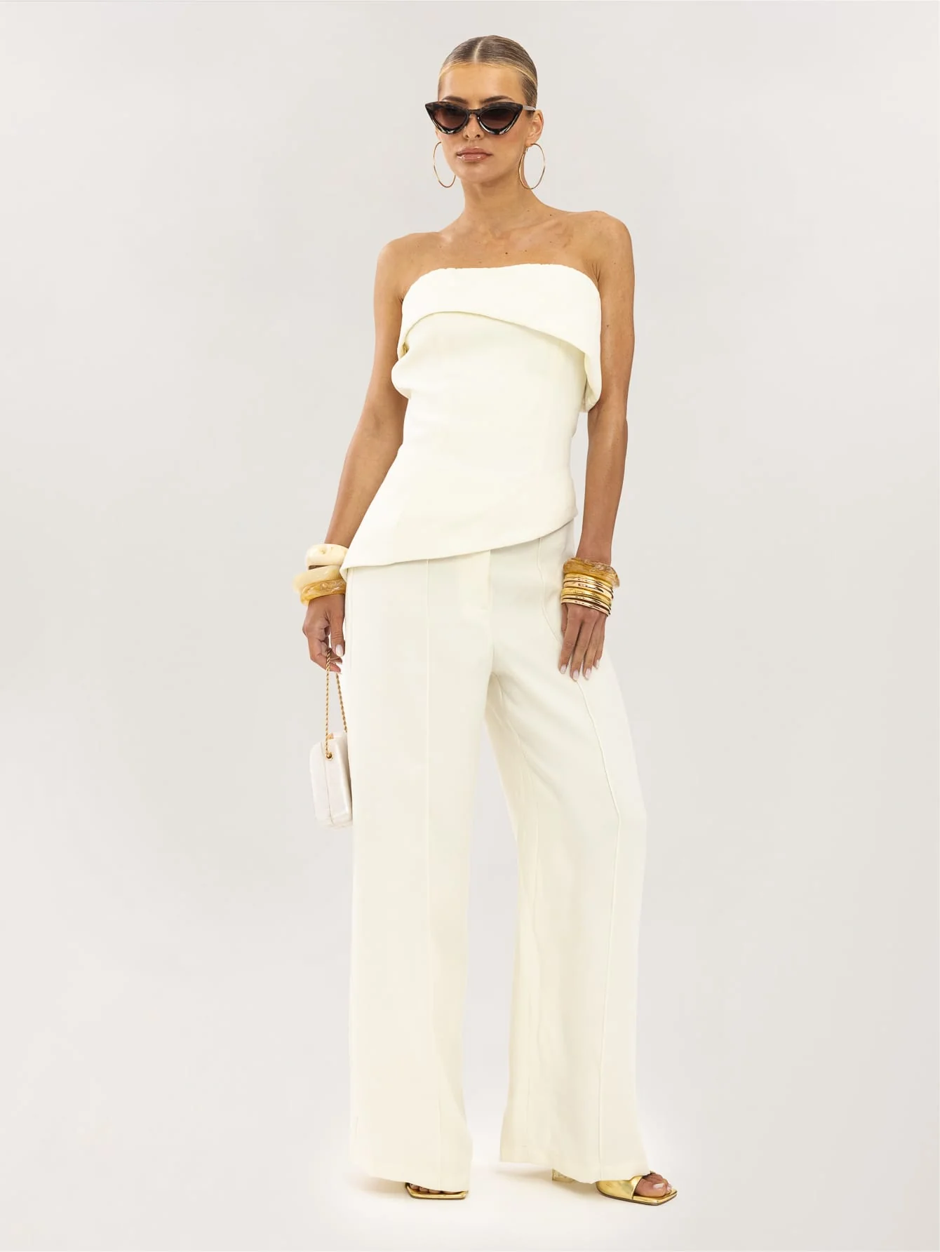 Fiamma Co-Ord in Cream - Image 3