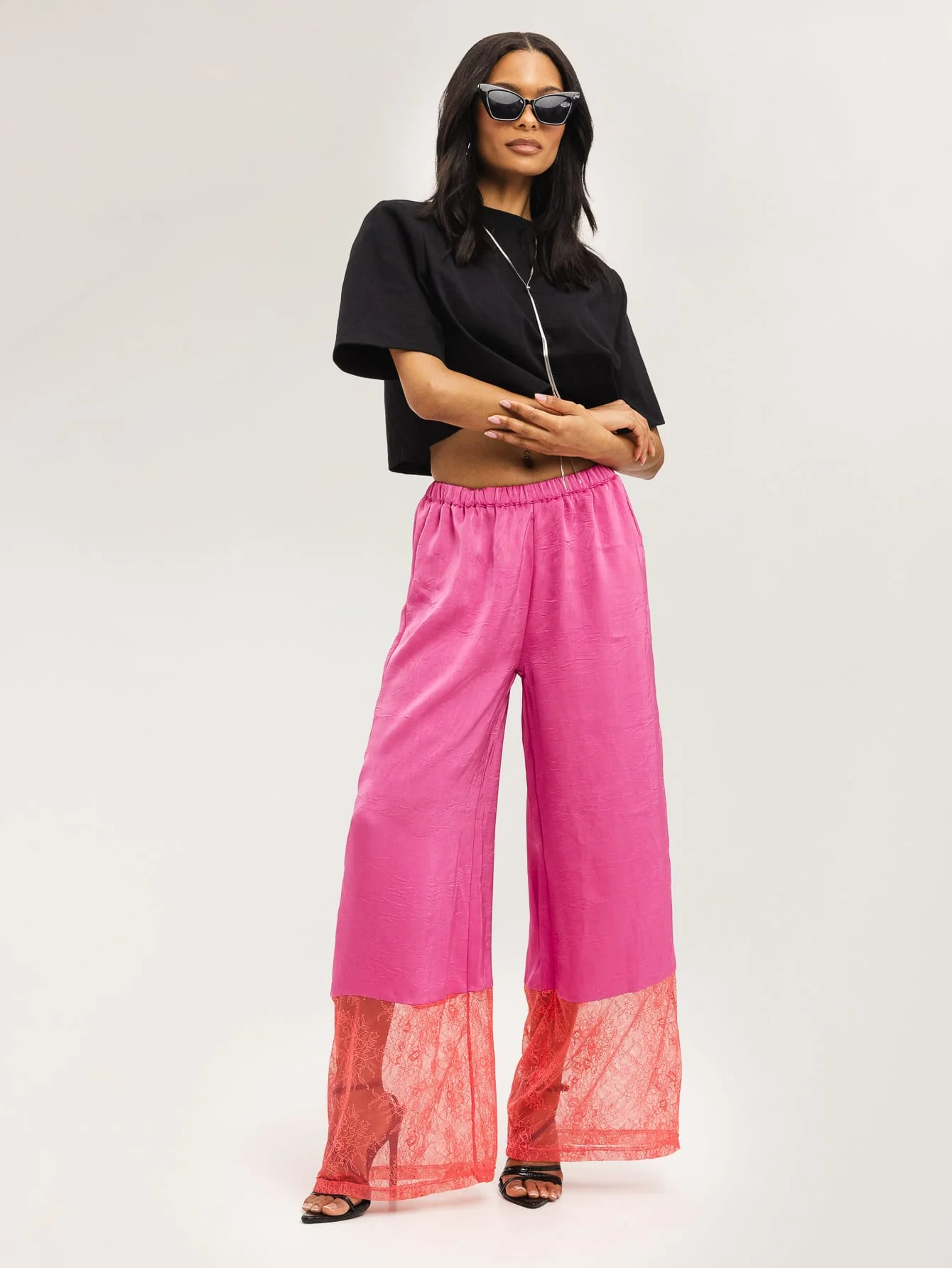 Limonara Trousers in Bubblegum Pink