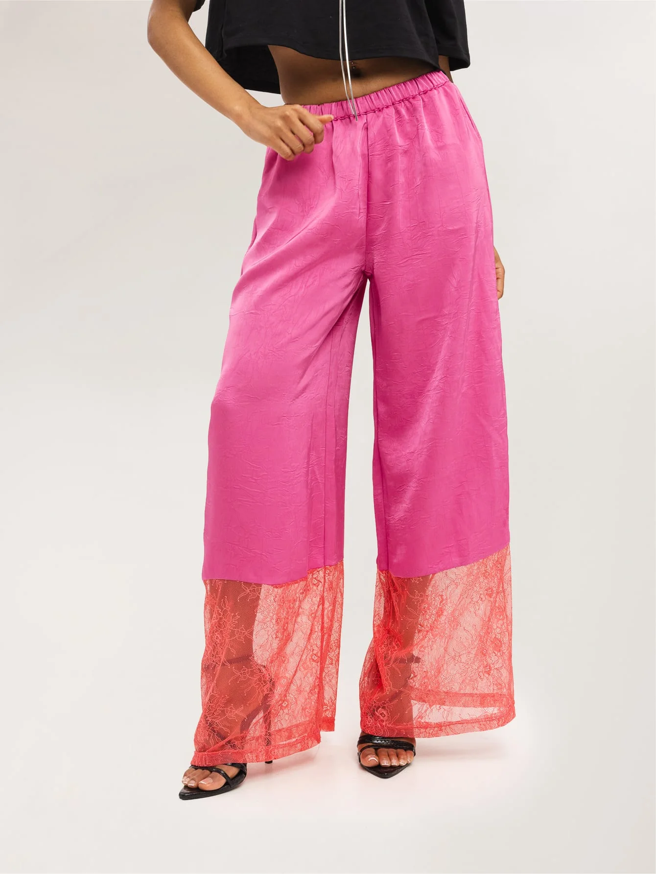 Limonara Trousers in Bubblegum Pink - Image 4