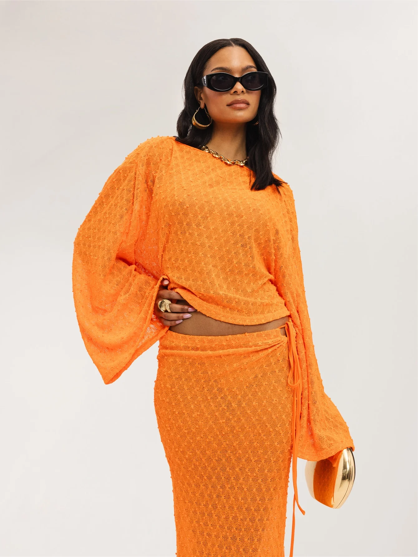 Miyanna Co-Ord in Orange - Image 5