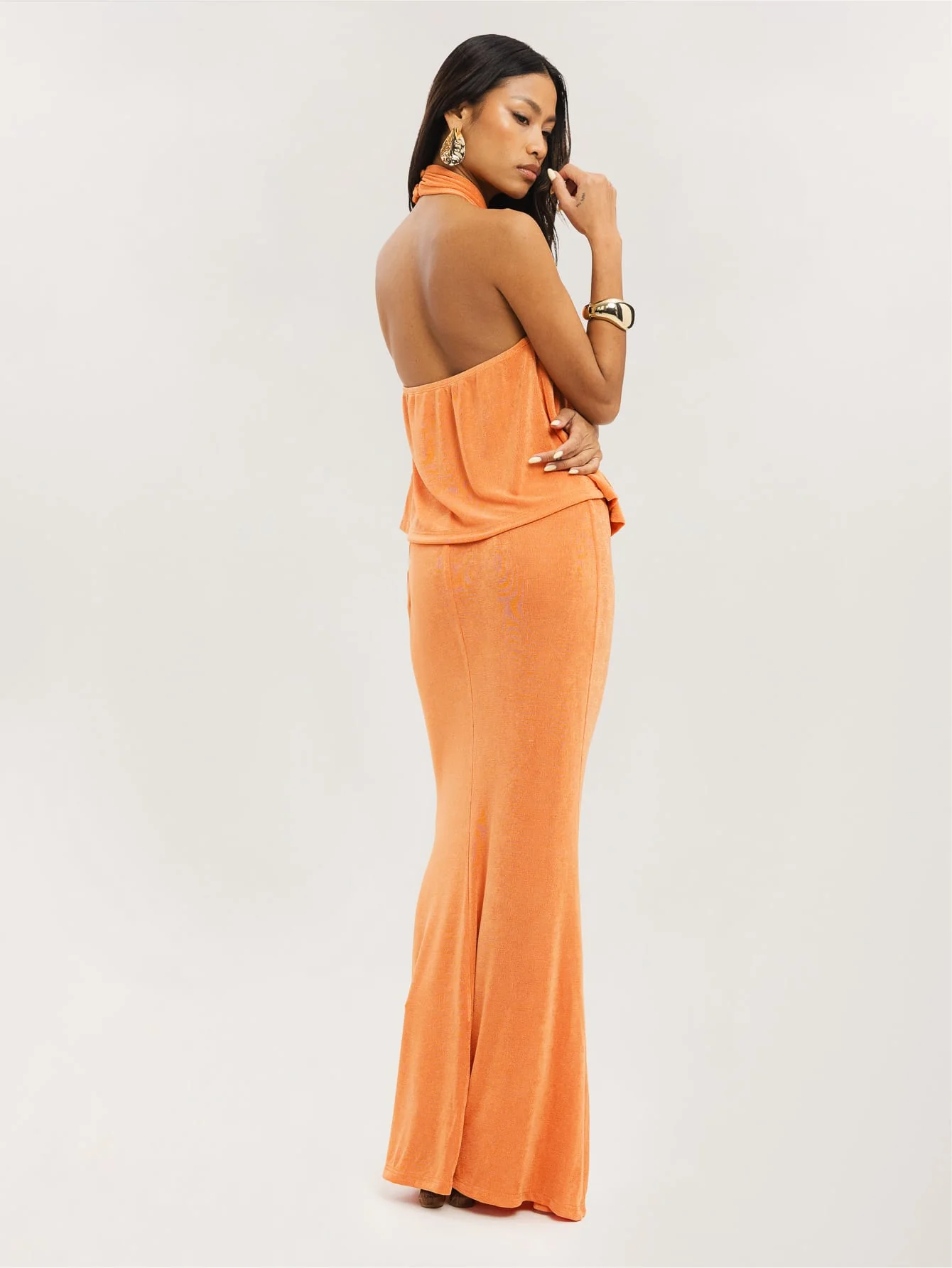 Beli Co-Ord in Sunset Orange - Image 2