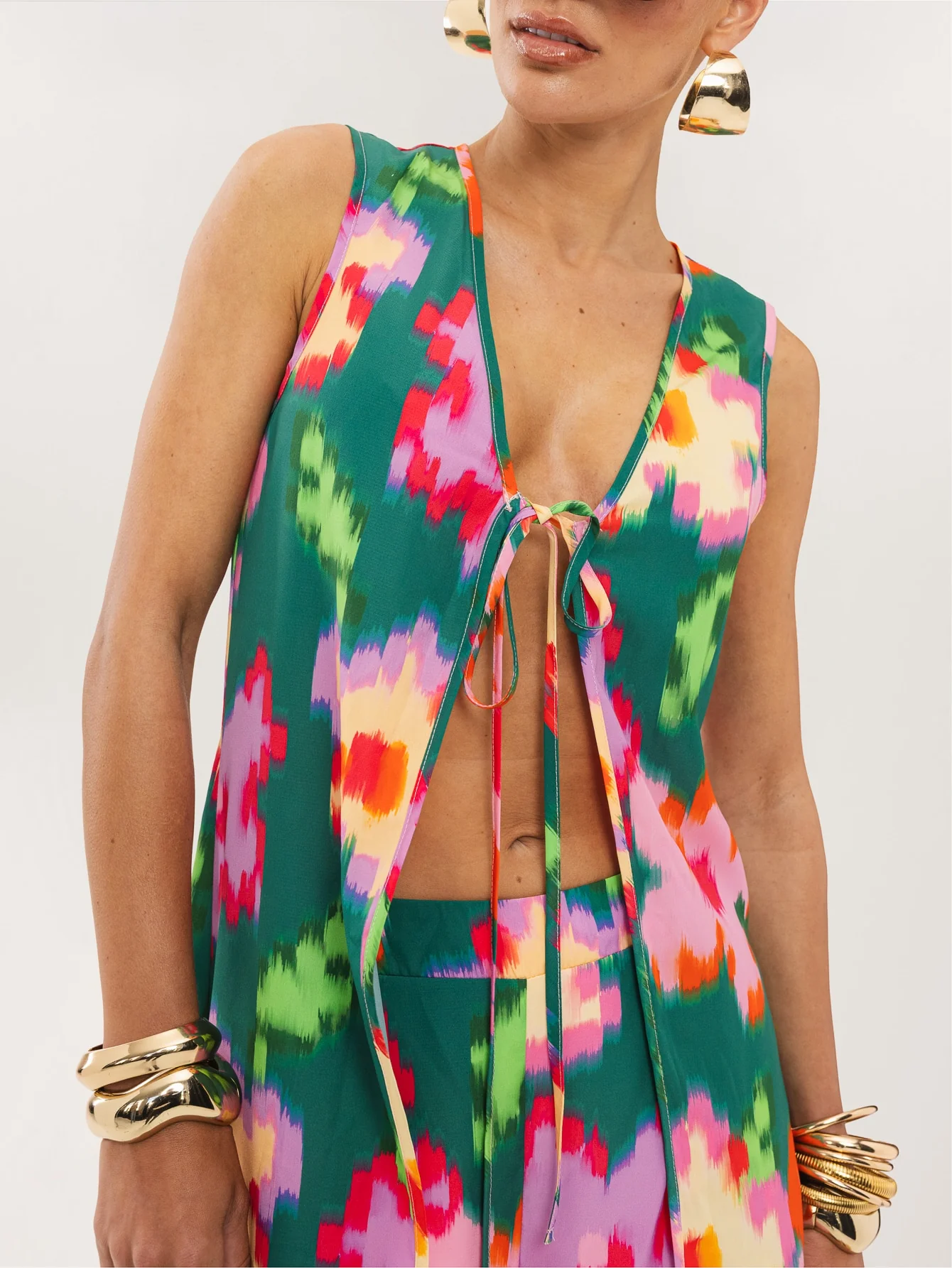Calisto Co Ord in Abstract Bloom - Image 5