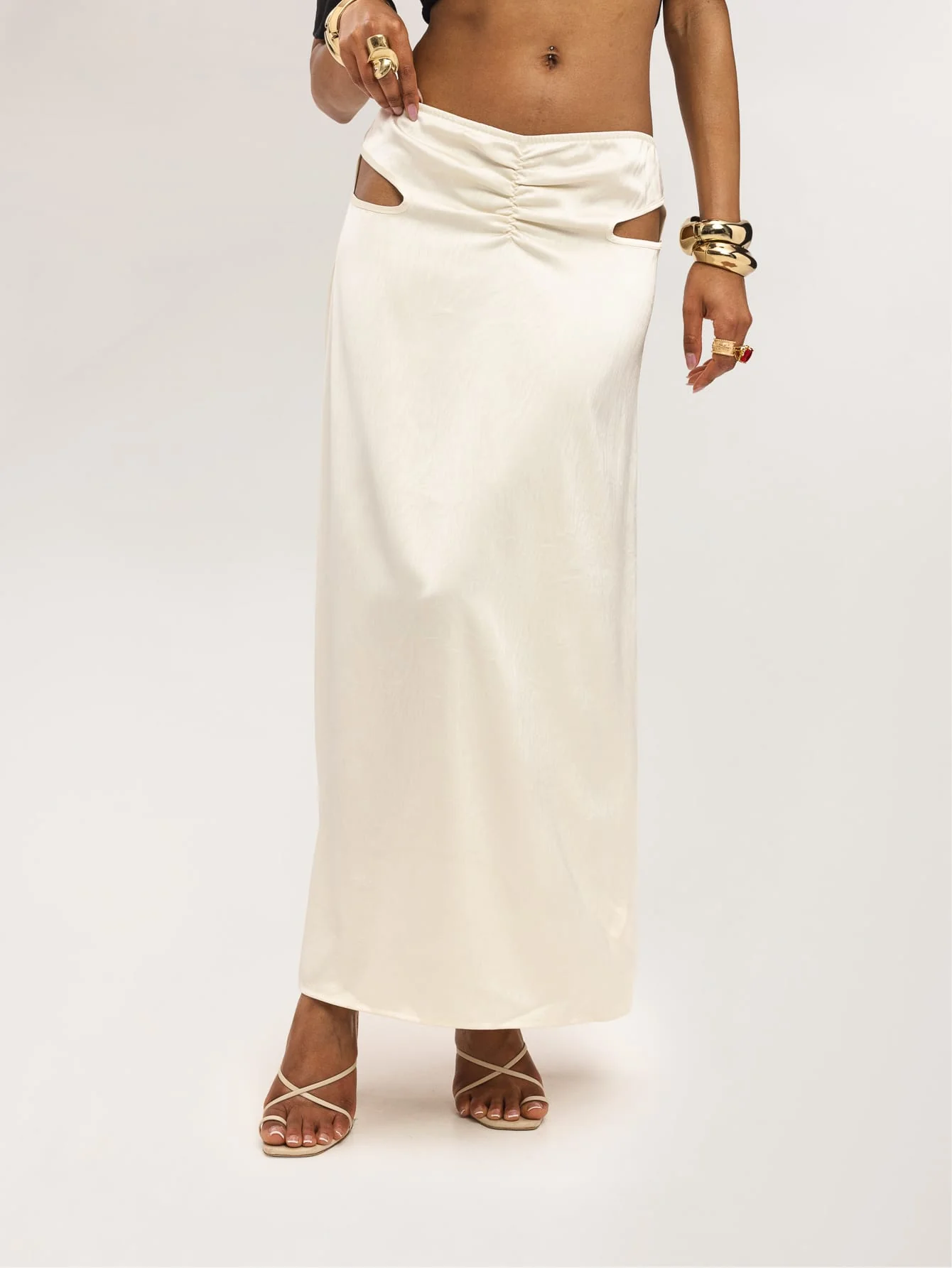 Priscilla Skirt in White - Image 3