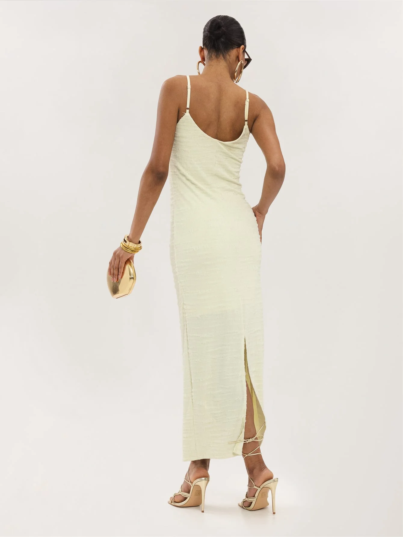 Benita Dress in Cream - Image 2