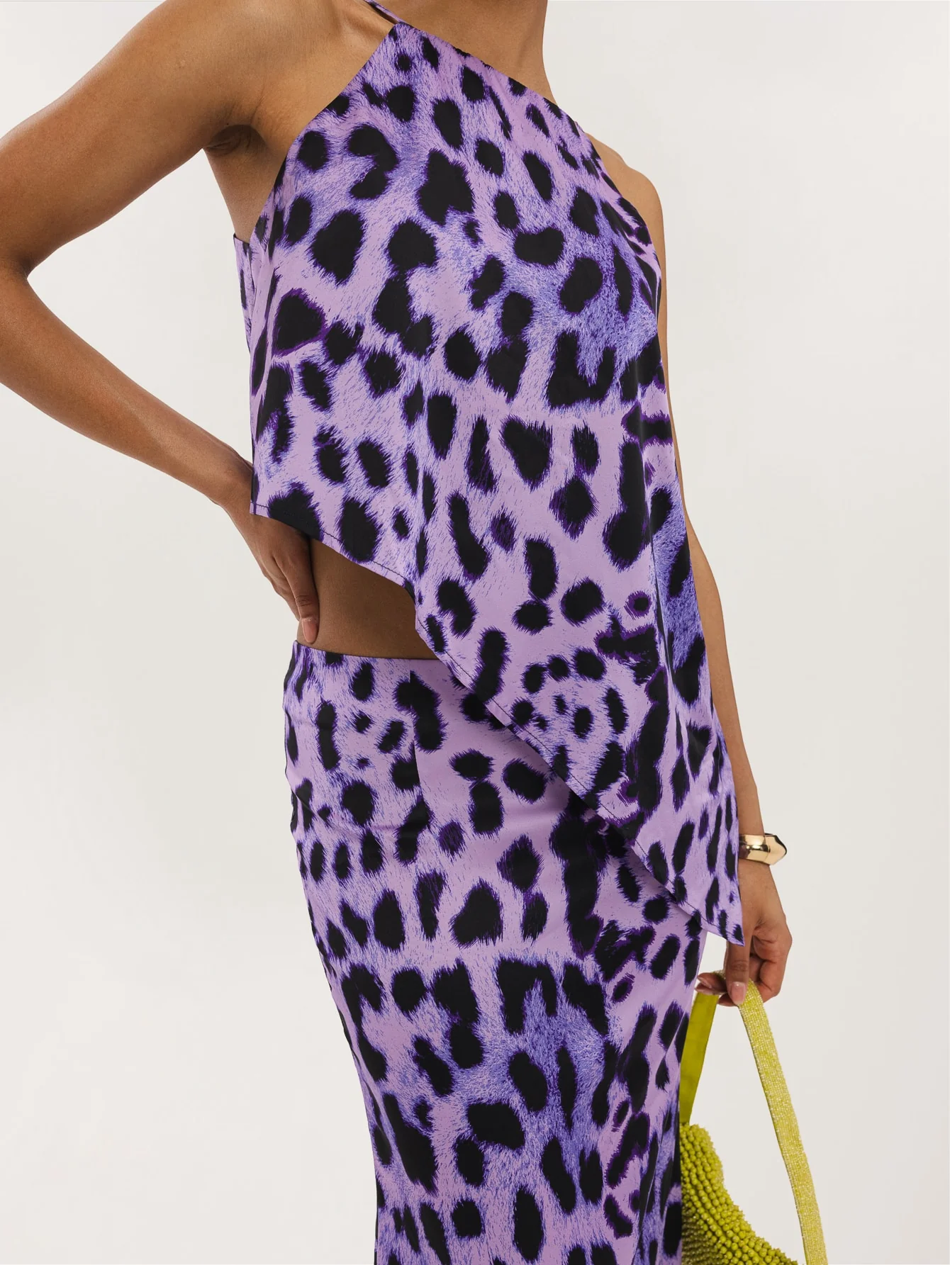 Anika Co-Ord in Lilac Leopard - Image 3